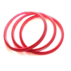 Red Mesh fancy Bracelets